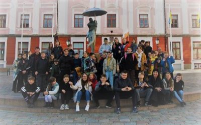 5–8 klasių mokiniai keliavo į Estiją
